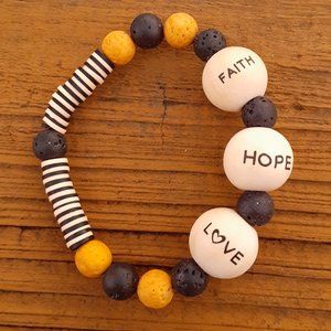 FAITH-LOVE-HOPE Wristband